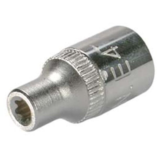 BGS Steckschlüssel-Einsatz für E-Profil, E4, 6,3 (1/4)