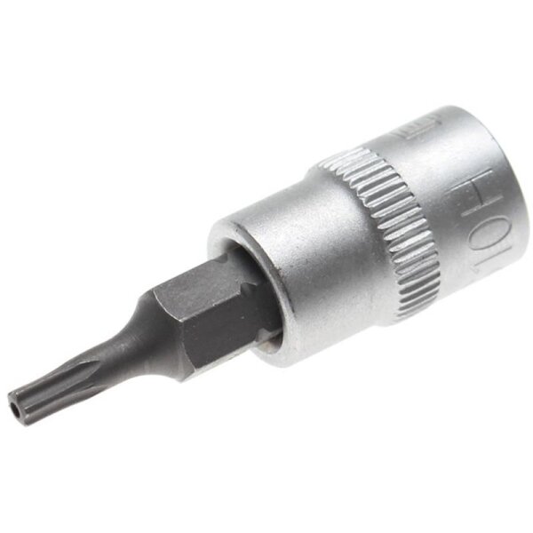 BGS Bit-Einsatz 6,3 (1/4), TS-Profil mit Bohrung, TS10x38 mm