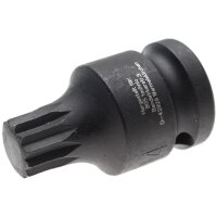 BGS Kraft-Biteinsatz, Innenvielzahn, M14, 12,5 (1/2), 40 mm