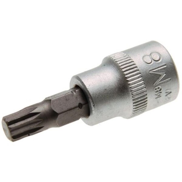 BGS Bit-Einsatz, Innenvielzahn, 10(3/8), M8