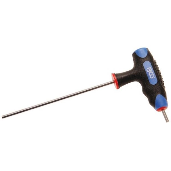 BGS T-Griff-Schlüssel für Innen-6-kant-Schrauben, 3 mm, Länge 115 mm