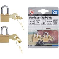 BGS DIY Gepäckschloß-Satz, 15 mm, 2-tlg.
