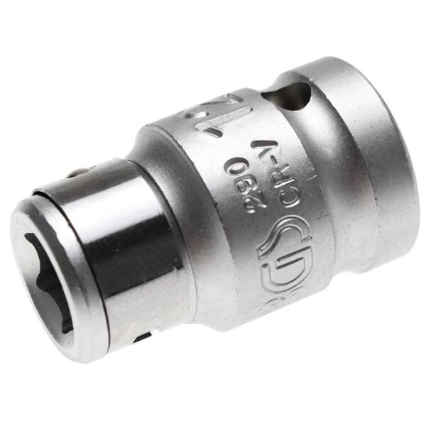BGS Adapter mit Haltekugel, 12,5 (1/2), für 10 mm Bits