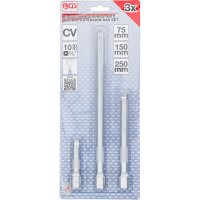 BGS Kippverlängerungssatz 75-150-250 mm, 10 (3/8)