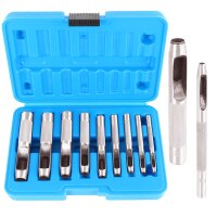 BGS Locheisen-Satz | 3 - 12 mm | 9-tlg.