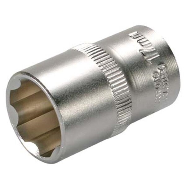 BGS Steckschlüssel-Einsatz "Super Lock", 12,5 (1/2), 17 mm
