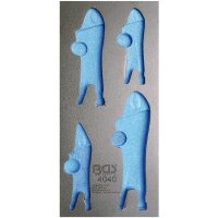 BGS 1/3 Werkstattwageneinlage, leer für: Gripzangen,...