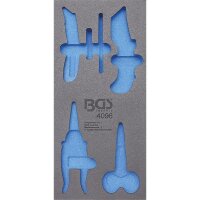 BGS 1/3 Werkstattwageneinlage, leer für: Messer und...