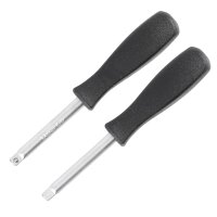 BGS Drehgriff, 150 mm, mattverchromt, 6,3 (1/4)