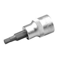 BGS Steckschlüssel Bit-Einsatz 3/8" Sechskant...