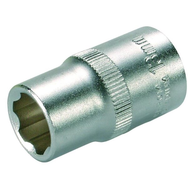 BGS Steckschlüssel-Einsatz Super Lock | Antrieb Innenvierkant 12,5mm (1/2") | SW 13mm