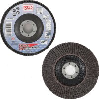 BGS Fächer-Schleif-Scheibe, Ø 125 mm,...