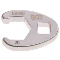 BGS 20 mm Hahnenfuss-Schlüssel, 12,5 (1/2)