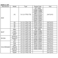 BGS Nockenwellen-Steuerventil-Einsätze für VAG 1.8 und 2.0 TFSI / TSI