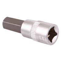 BGS Bit-Einsatz-Satz | Antrieb Innenvierkant 6,3 mm (1/4") | Innensechskant 4 - 12 mm | 7-tlg.
