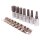 BGS Bit-Einsatz-Satz | Antrieb Innenvierkant 6,3 mm (1/4") | Innensechskant 4 - 12 mm | 7-tlg.
