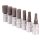 BGS Bit-Einsatz-Satz | Antrieb Innenvierkant 6,3 mm (1/4") | Innensechskant 4 - 12 mm | 7-tlg.