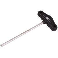 BGS T-Griff mit 6,3 (1/4) Aussenvierkant, 180 mm Länge
