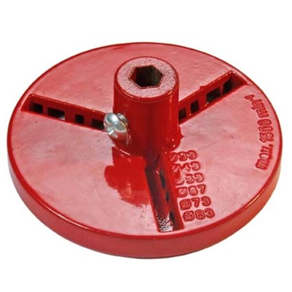 Aufnahmeteller für Fliesenlochbohrsatz