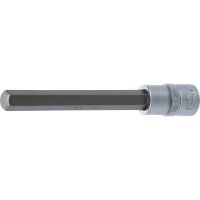 BGS Bit-Einsatz | Länge 140mm | Antrieb Innenvierkant 12,5mm (1/2") | Innensechskant 12mm