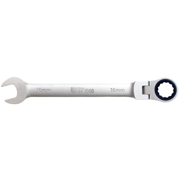 BGS Ratschenring-Maulschlüssel, lose, abwinkelbar, 16 mm