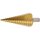 BGS Stufenbohrer, titannitriert, 4-32 mm