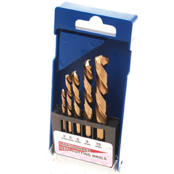 BGS Bohrersatz, linksschneidend, 5-tlg.