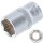 BGS Steckschlüssel-Einsatz Sechskant | Antrieb Innenvierkant 12,5 mm (1/2") | SW 17 mm