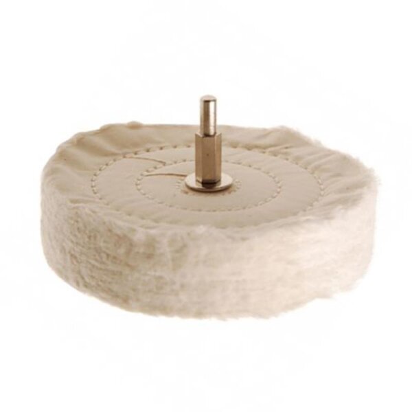 BGS Polierscheibe mit Spanndorn | 6mm