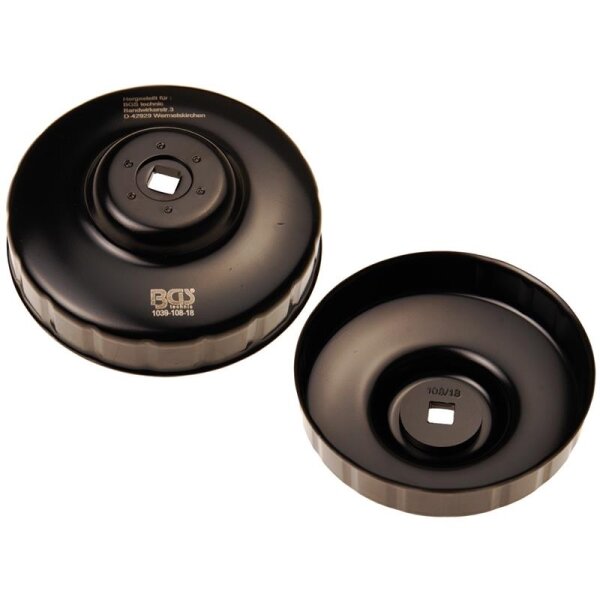 BGS Ölfilterkappe 108 mm x 18-kant