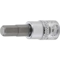 BGS Bit-Einsatz | Antrieb Innenvierkant 6,3 mm (1/4") | Innensechskant 6mm