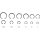 BGS Innen-Seegerring-Sortiment (Sprengringe) | Ø 3 - 32 mm | 300-tlg.