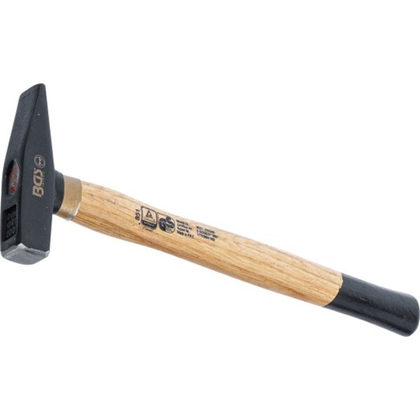BGS Schlosserhammer | Holz-Stiel | DIN 1041 | 200 g