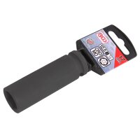 BGS Kraft-Steckschlüssel-Einsatz Sechskant, tief | Antrieb Innenvierkant 12,5 mm (1/2") | SW 17 mm
