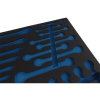 BGS Werkstattwageneinlage für Maul- / Ring- / Ratschen-Schlüssel