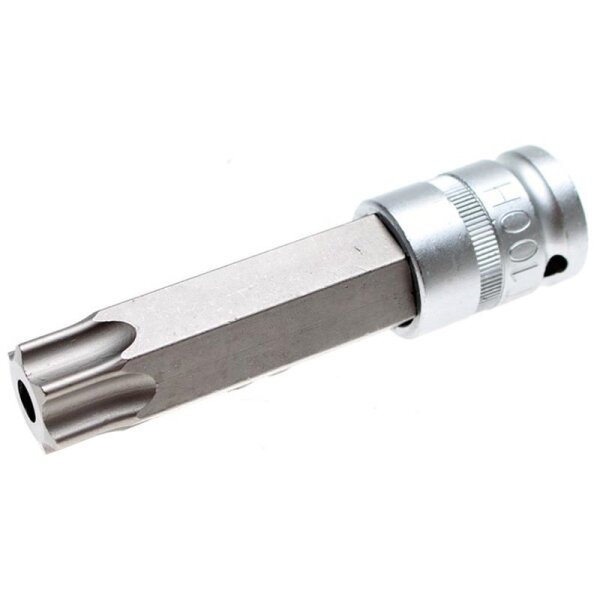 BGS Bit-Einsatz, 12,5 (1/2), T-Profil mit Bohrung, T100x110 mm