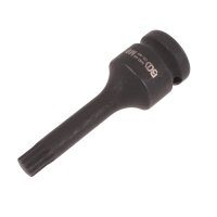 BGS Kraft-Bit-Einsatz | Antrieb Innenvierkant 12,5mm (1/2") | Innenvielzahn (für XZN) M9