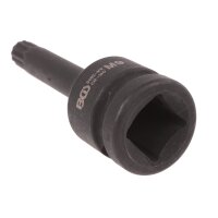 BGS Kraft-Bit-Einsatz | Antrieb Innenvierkant 12,5mm (1/2") | Innenvielzahn (für XZN) M9