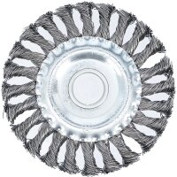 BGS Scheibenbürste / Zopfrundbürste | Ø 125 mm