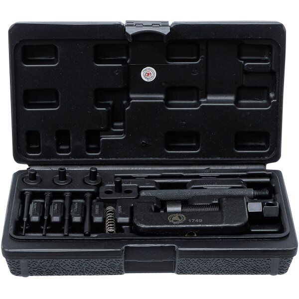 BGS DIY Trenn- und Nietwerkzeug für Motorradketten | Teilung 35 - 525