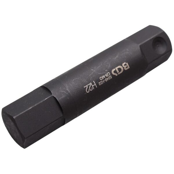 BGS Innensechskant-Bit, 100 mm lang, 22 mm, 22 mm 6-kant