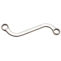 BGS S-Form Doppelringschlüssel, 18x19 mm