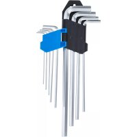BGS Innensechskant Satz 9-tlg. 1.5 - 10 mm, gerade Ausführung