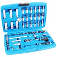 BGS Steckschlüssel Satz 1/4" Ratschenkasten...