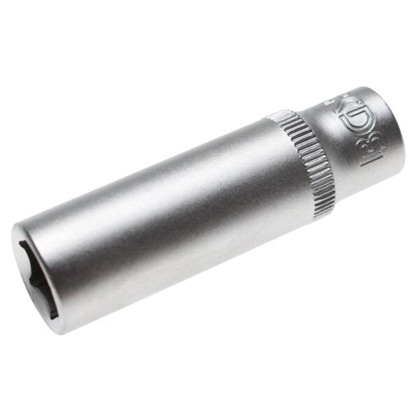 BGS Steckschlüssel-Einsatz Sechskant, tief | Antrieb Innenvierkant 6,3 mm (1/4") | SW 10 mm