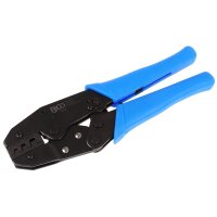 BGS Kabelschuhzange mit Ratschenfunktion | für unisolierte Kabelschuhe 0,5 - 6mm²