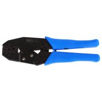 BGS Kabelschuhzange mit Ratschenfunktion | für unisolierte Kabelschuhe 0,5 - 6mm²