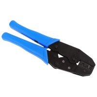 BGS Kabelschuhzange mit Ratschenfunktion | für unisolierte Kabelschuhe 0,5 - 6mm²
