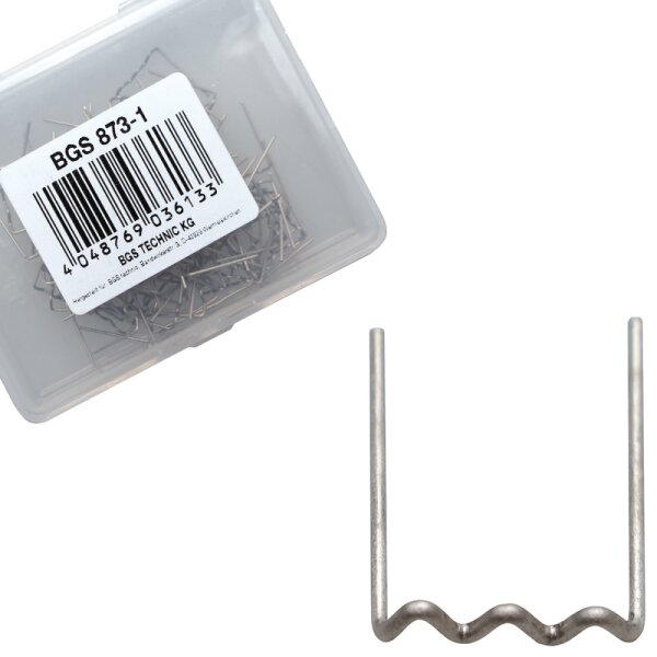 BGS 100 Reparatur-Klammern (U-Form 0,6 mm)