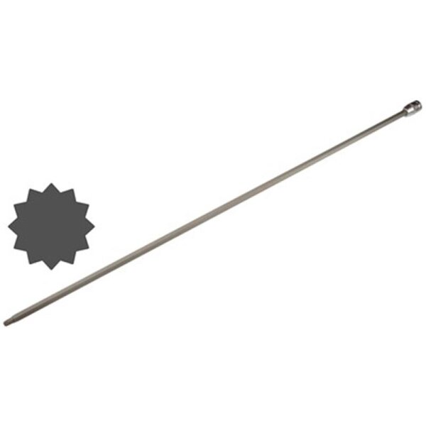 BGS Spezial-Biteinsatz 12,5 (1/2), Innenvielzahn M8x800 mm